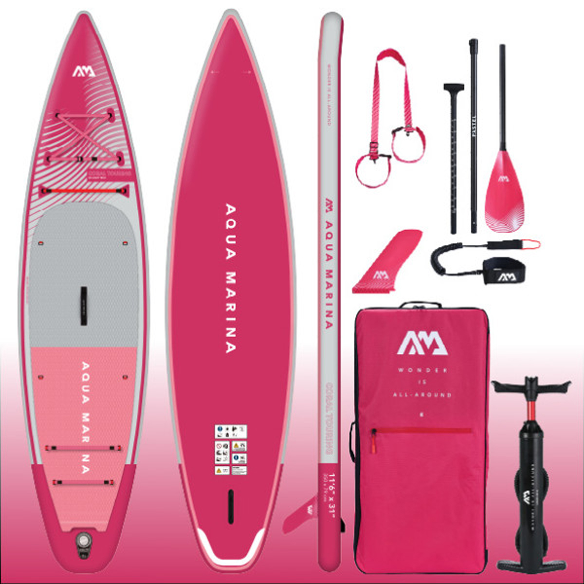 Aqua Marina Coral Touring iSUP 11' 6